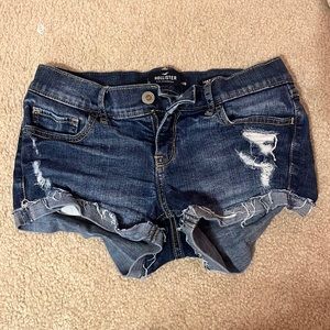 Low rise hollister shorts
